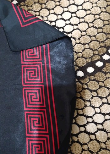 Koyu Siyah Kadın Fular - Görsel 4