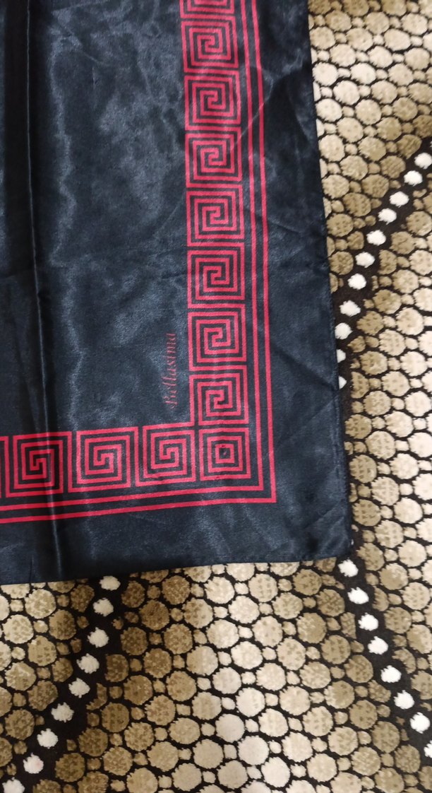 Koyu Siyah Kadın Fular - Görsel 2