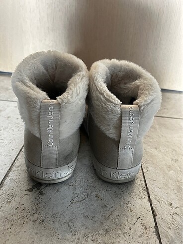 38 Beden ten rengi Renk Calvin Klein Ugg Bot Bej