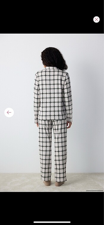 xs Beden Penti Ekose Pijama