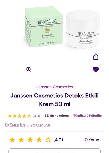 Janssen Cosmetics Detox krem - Görsel 6