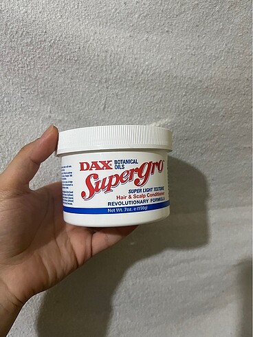 Saç Bakım Yağı Dax Supergro
