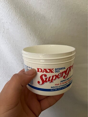 Diğer Saç Bakım Yağı Dax Supergro
