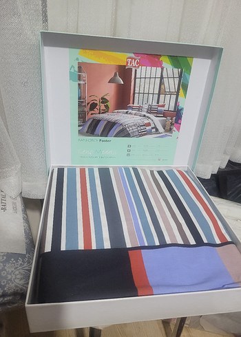 TAÇ Tek Kişilik lastikli nevresim takımı - Görsel 2