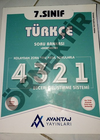 7. Sınıf Türkçe Soru Bankası Denemeleri
