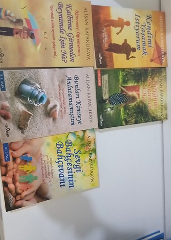 alişan kapaklıkaya kitap seti - Görsel 2