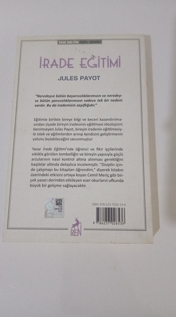 İrade Eğitimi - Jules Payot - Görsel 2