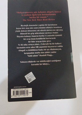 Stephen King - Mahşer Sansürsüz Roman - Görsel 3