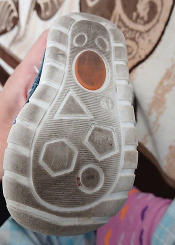 Mavi Kot İlk Adım Ayakkabısı Velcro - Görsel 4