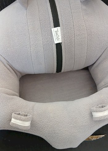 Gri Emzirme ve Hamilelik Destek Yastığı - Görsel 2