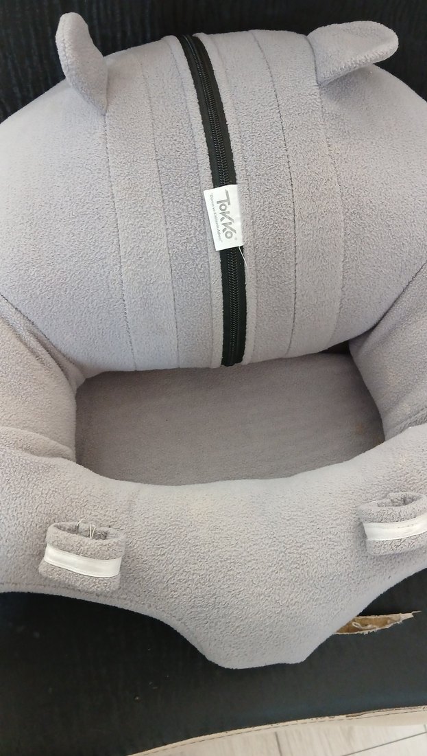 Gri Emzirme ve Hamilelik Destek Yastığı - Görsel 2