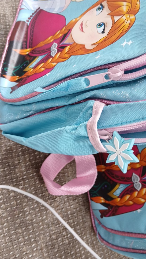 Renkli Frozen Temalı Çocuk Okul Çantası - Görsel 2