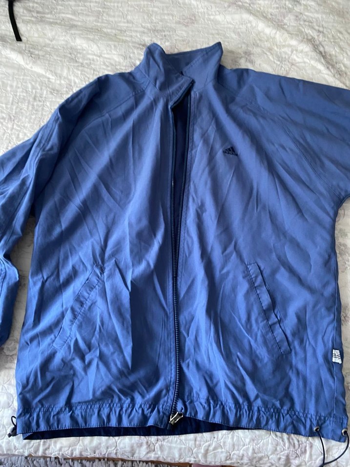 Erkek Lacivert Spor Fermuarlı Rüzgarlık - Görsel 4