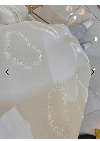 pul İşlemeli Salaş tesettür Kadın Tunik - Görsel 3