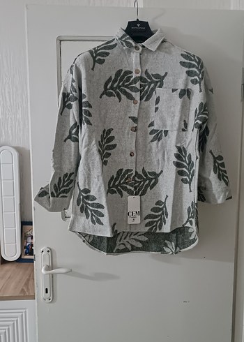 Bohem Çok Renkli Uzun Kollu Gömlek - Görsel 2