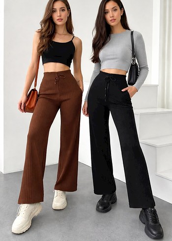 standart beden fitilli pantolon tüm renkleri mevcuttur - Görsel 2