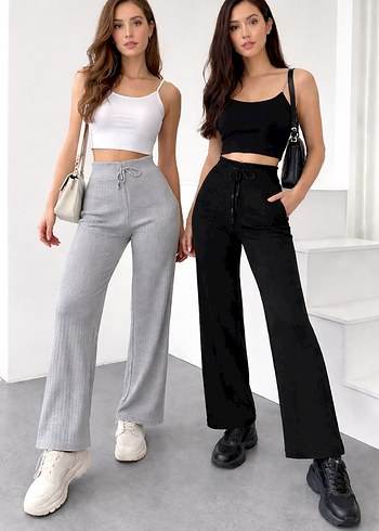 standart beden fitilli pantolon tüm renkleri mevcuttur - Görsel 4