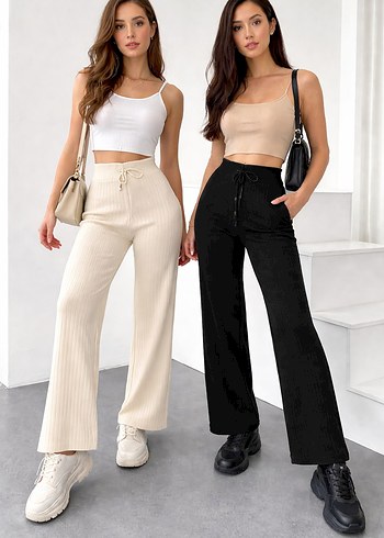 standart beden fitilli pantolon tüm renkleri mevcuttur - Görsel 3