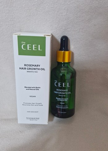 Ceel Biberiye Saç Uzatma Yağı Vegan - Görsel 2