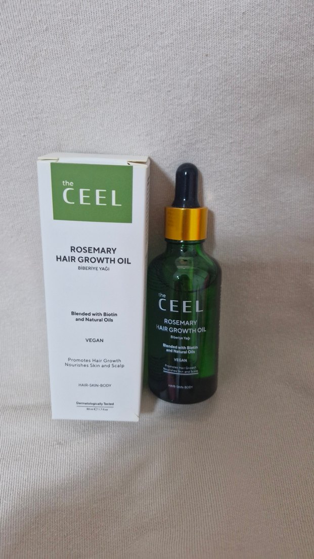 Ceel Biberiye Saç Uzatma Yağı Vegan - Görsel 2