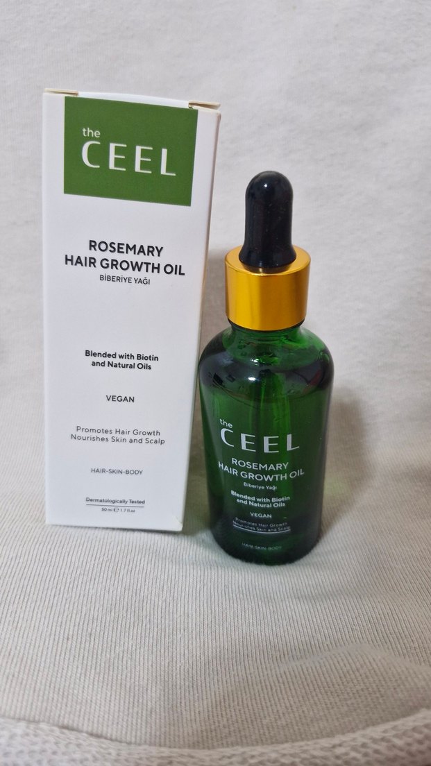 Ceel Biberiye Saç Uzatma Yağı Vegan - Görsel 3