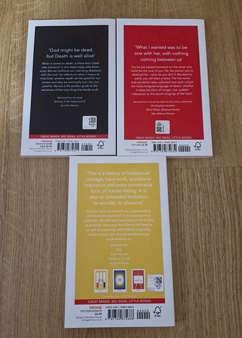 Vintage Minis Kitap Seti: Death, Desire, Science - Görsel 2