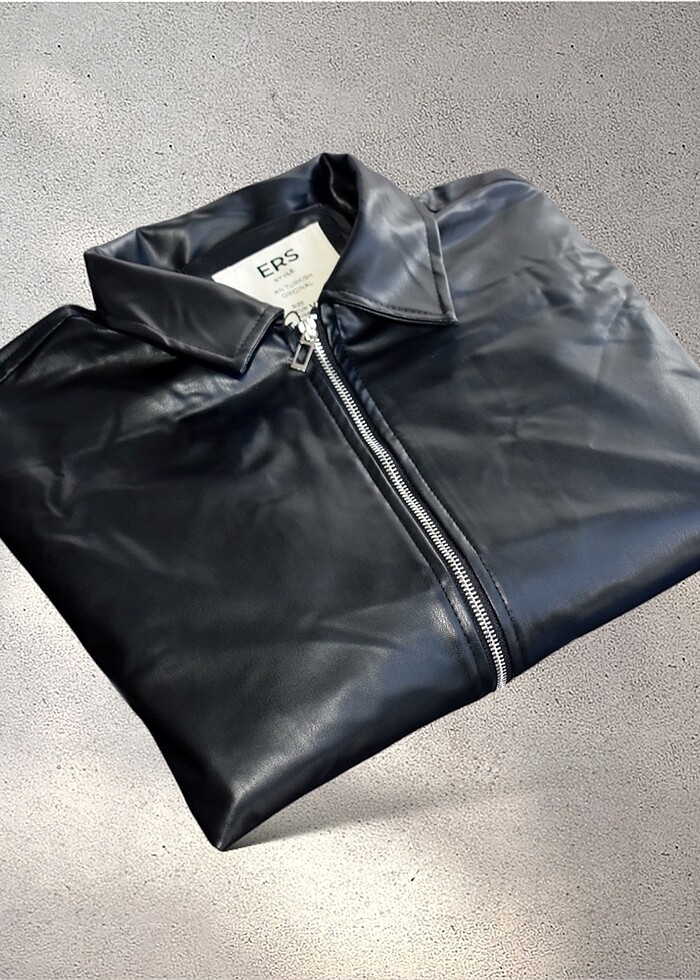 Deri Çeket - Görsel 4