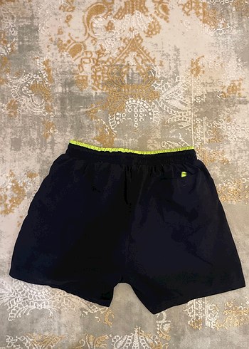 Siyah Erkek Deniz Şortu Elastik Bel - Görsel 3