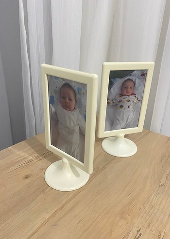 Bebek Fotoğraf Çerçevesi Beyaz - Görsel 2