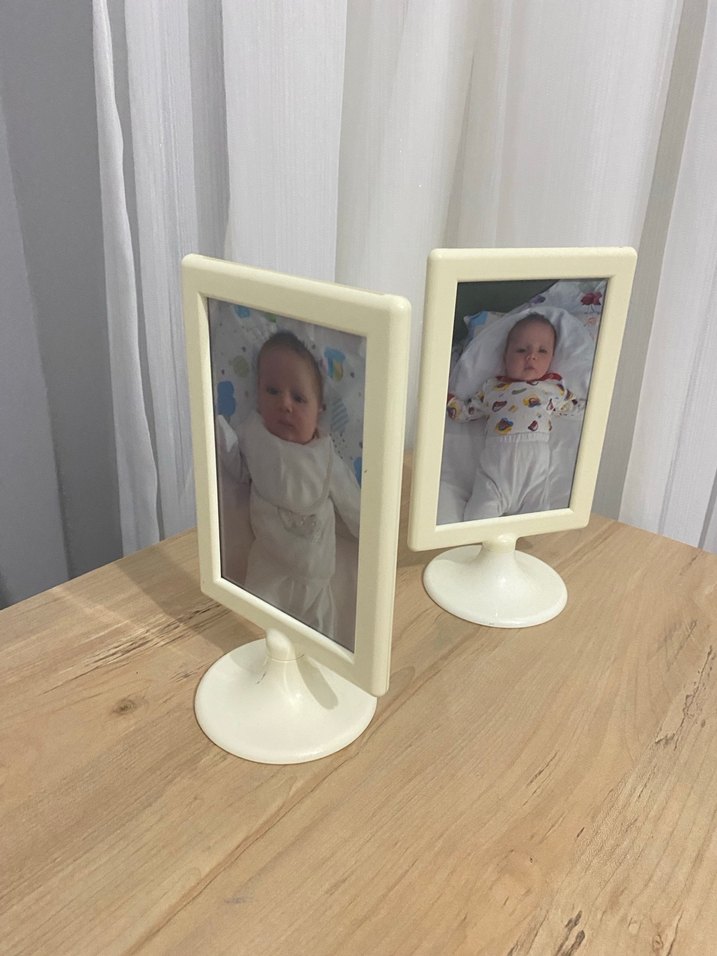 Bebek Fotoğraf Çerçevesi Beyaz - Görsel 2