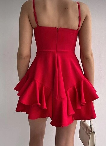 Trendyol & Milla Trendyol kırmızı mini elbise