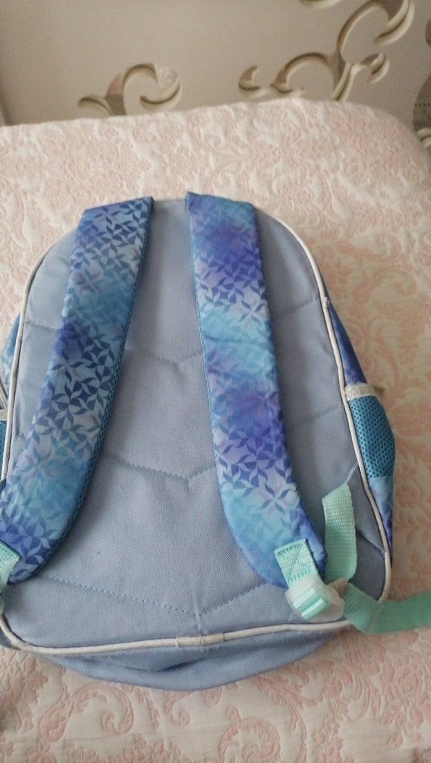 Pastel Mavi Frozen II Okul Çantası - Görsel 4