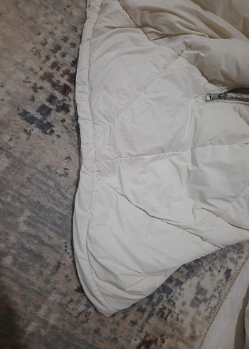 Kadın Beyaz şişme mont - Görsel 6