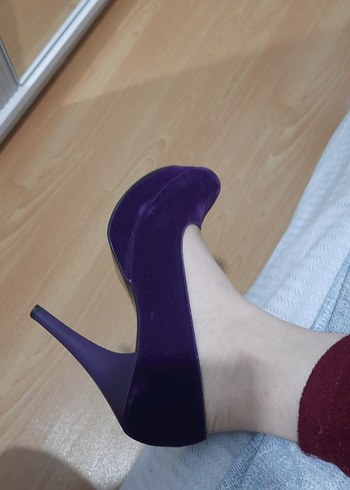 platform topuklu ayakkabı - Görsel 2