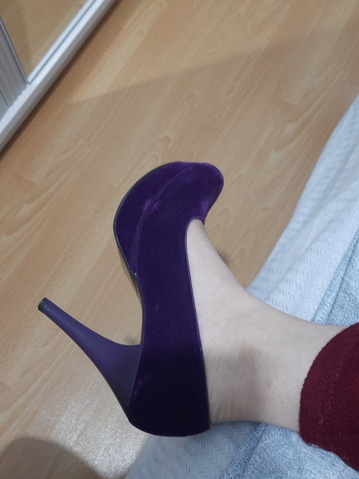 platform topuklu ayakkabı - Görsel 2