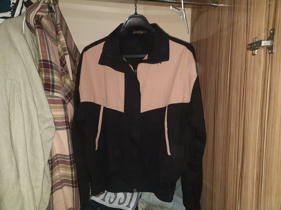 Pembe Siyah Kadın Ceket - Görsel 3