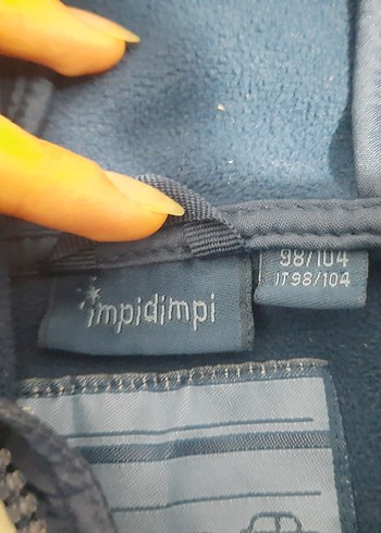 Kapüşonlu Fermuarlı Erkek Çocuk Mavi Mont - Görsel 4