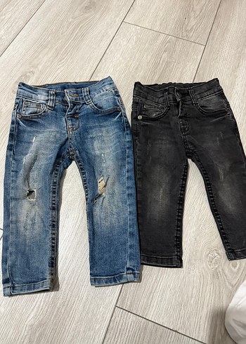 Civil Gri Erkek Cocuk Kot Pantolon Bol Kesim