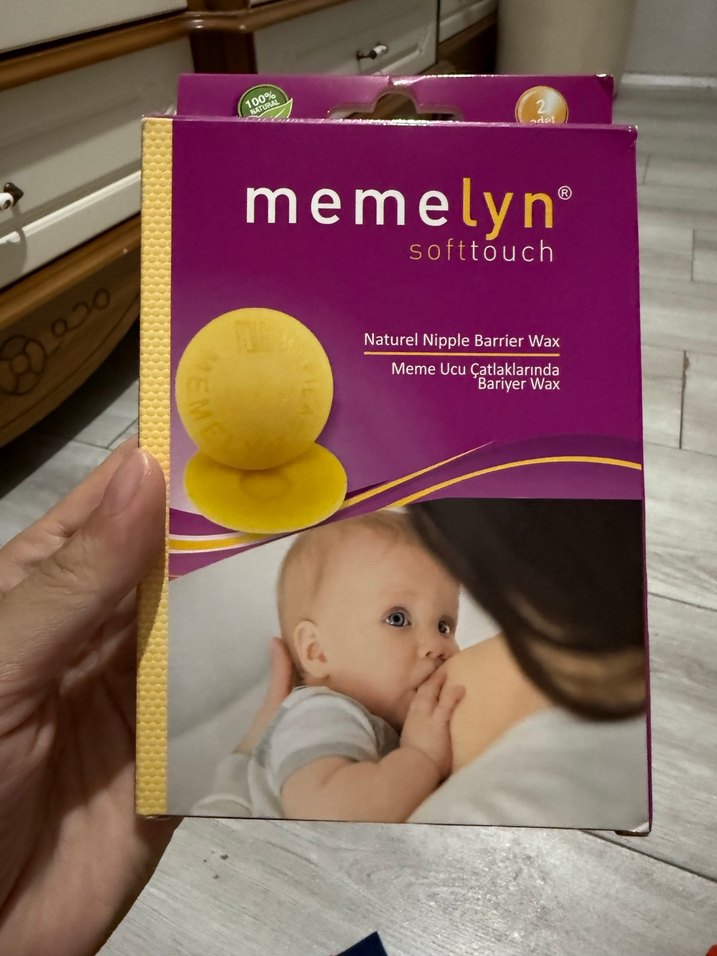 Memelyn Softtouch Doğal Meme Ucu Bariyer Mumu - Görsel 2