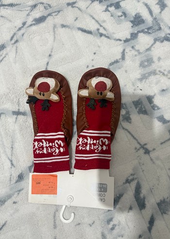 Kız Çocuk Renkli Örgü Sıcak Terlik - Görsel 4