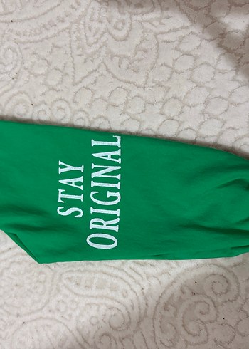 Baskılı Yeşil Kız Eşofman Altı - Görsel 2