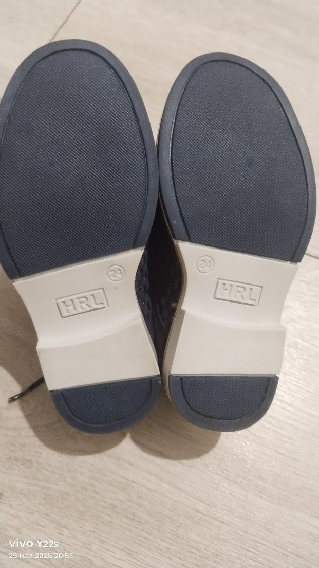 Erkek Çocuk Koyu Mavi Sokak Stili Ayakkabı - Görsel 2