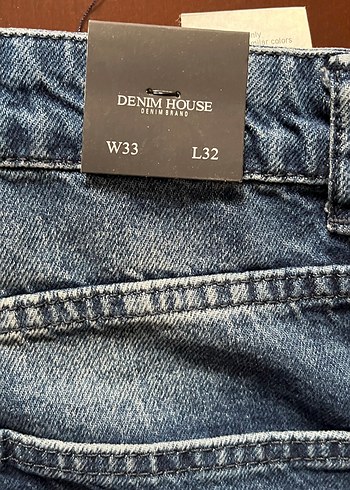 32 Beden kahverengi Renk Kot Pantolon, Bol Kesim, Yırtık Detaylı