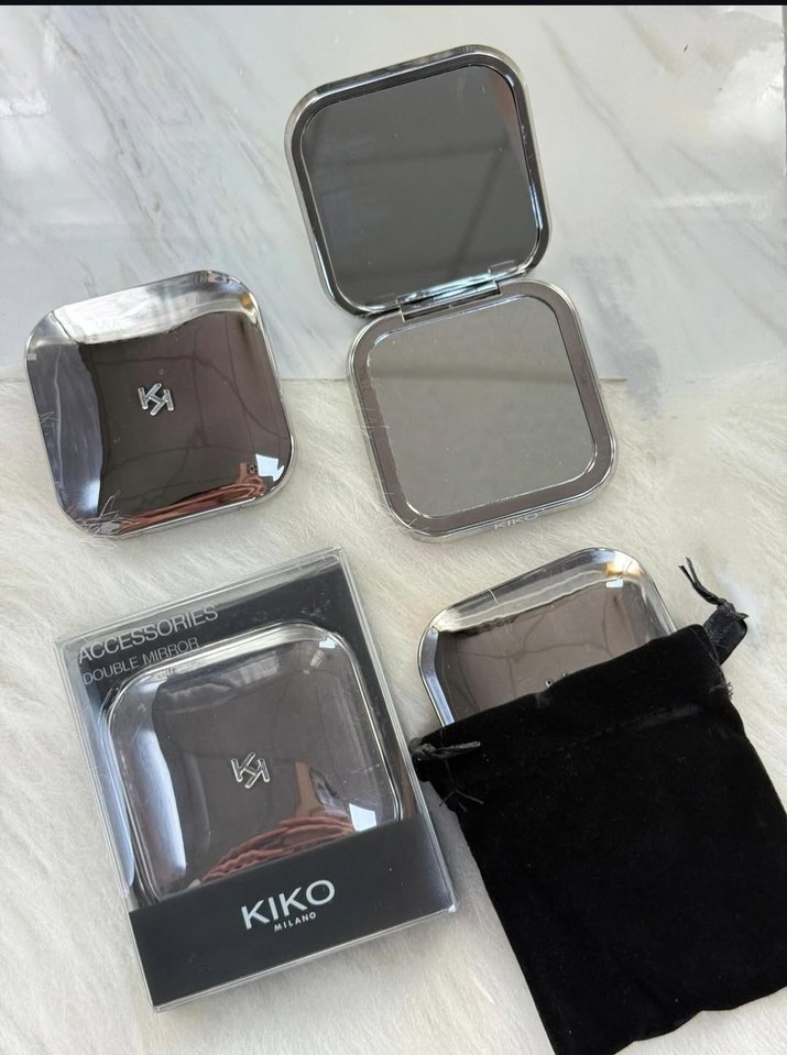Kiko çift taraflı siyah makyaj aynası - Görsel 2