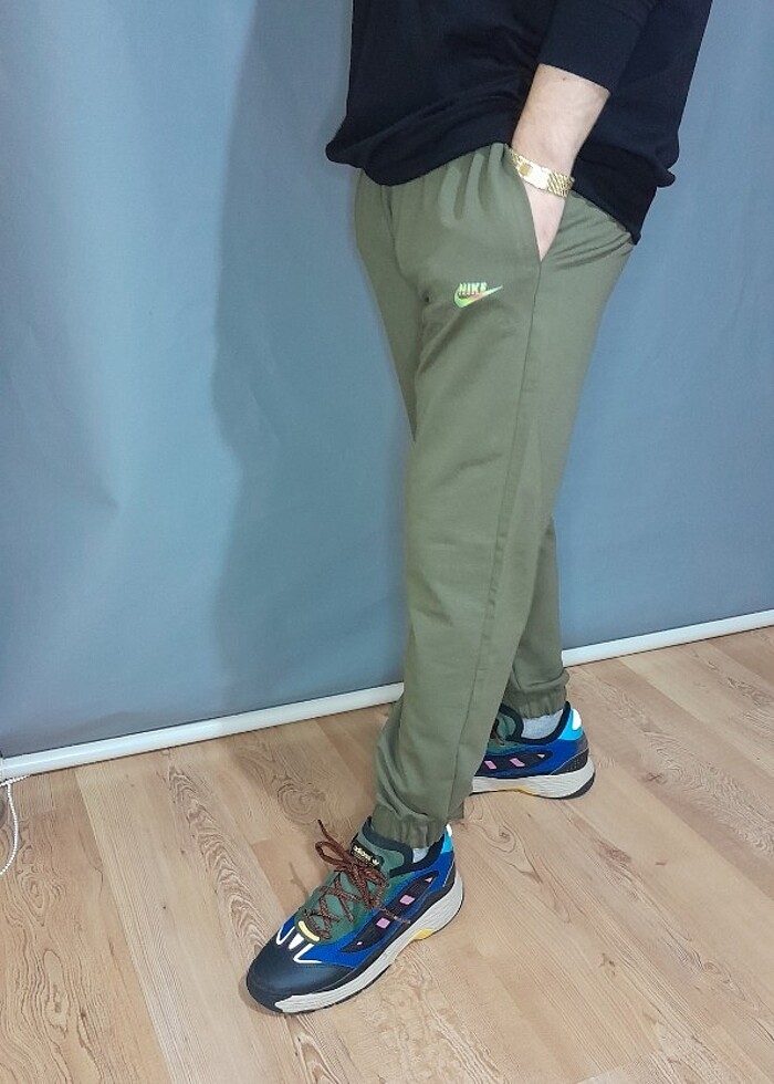 Haki Eşofman Altı Unisex - Görsel 3