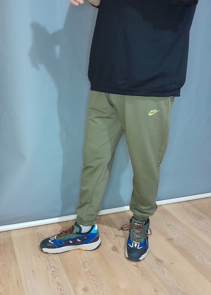 Haki Eşofman Altı Unisex - Görsel 4