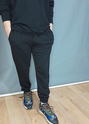 Siyah Eşofman Altı Unisex - Görsel 2