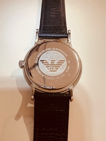 Beden siyah Renk EMPORİO ARMANİ AR2411 ORJİNAL SAAT