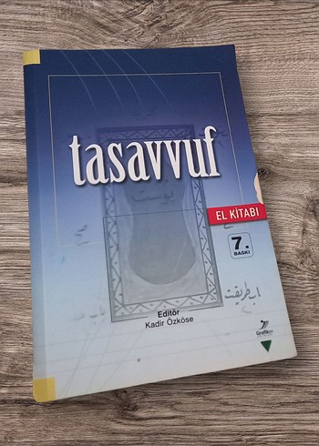 Tasavvuf Kadir Özköse- üniversite kitabı