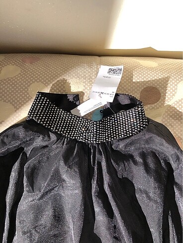 H&M H&M Suni Taş İşlemeli Elbise